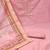 pink cotton embroidered dress material