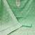 green cotton woven dress material