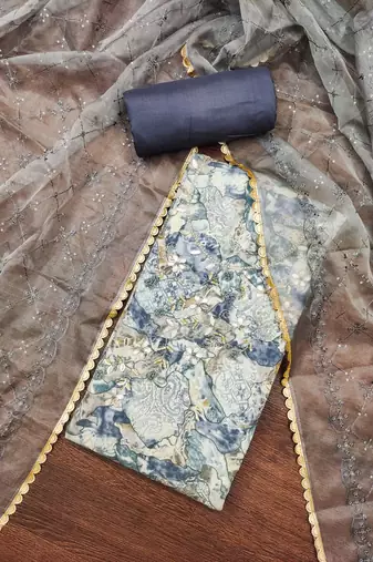 multicolor cotton digital print dress material