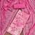 pink cotton embroidered dress material