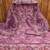 lavender organza sequins dress material