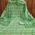 green organza sequins dress material