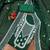 green cotton embroidered dress material