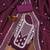 purple cotton embroidered dress material