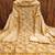 beige organza sequins dress material