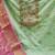green banarasi hand embroidery dress material
