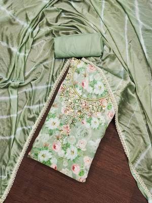 multicolor cotton hand embroidery dress material 1