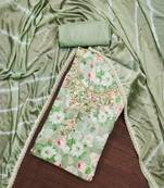 multicolor cotton hand embroidery dress material