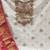 white banarasi hand embroidery dress material