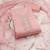 baby pink organza woven dress material