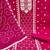 magenta chanderi silk embroidered dress material