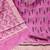 pink chanderi silk woven dress material