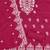 pink cotton embroidered dress material