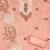 peach cotton embroidered dress material