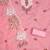 pink cotton embroidered dress material