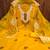 mustard cotton embroidered dress material