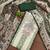 green organza digital print dress material