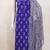 royal blue cotton printed dress material
