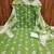 green cotton printed dress material