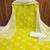 lemon cotton printed dress material