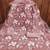 baby pink organza embroidered dress material