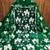 green organza embroidered dress material