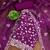 violet organza sequins dress material