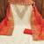 white chanderi silk embroidered dress material