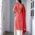 red ethnic motifs kurta & Palazzo with dupatta