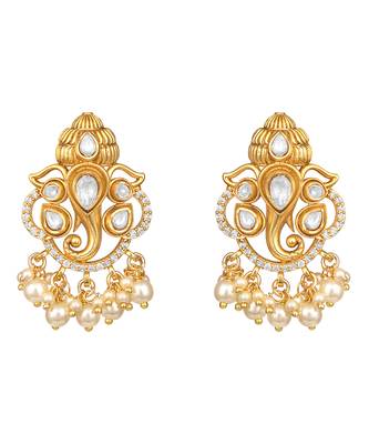 Gold plated Temple necklace set 5