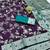 purple silk blend banarasi saree with woven-unstitched