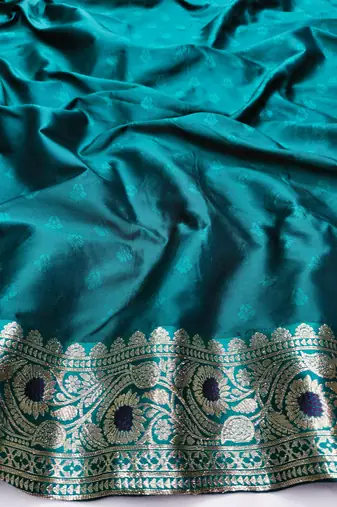purple silk blend saree with woven work