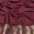 wine banarasi silk paithani saree with blouse