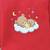 Boys cotton red bedtime bear printed nightsuit