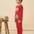 Boys cotton red best friends dream printed nightsuit