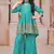 Light Green girl's Sharara style ReadyMade Salwar Suit for Girls