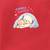 Boys cotton red cuddle buddies printed nightsuit