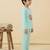 Boys cotton sea green bedtime buddies printed nightsuit