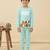 Boys cotton sea green best friends dream printed nightsuit