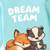 Boys cotton sea green best friends dream printed nightsuit