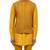 Yellow embroidered silk Kurta Bandi set
