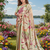 multicolor premium printed saree with blouse