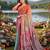 multicolor premium printed saree with blouse