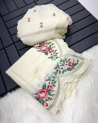 white tissue paithani silk saree with zari weave 4
