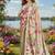 multicolor premium printed saree with blouse
