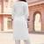 White embroidered rayon kurta set