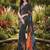 multicolor premium printed saree with blouse