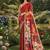 multicolor premium printed saree with blouse