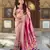 rani pink tissue paithani silk saree with zari weave