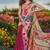 multicolor premium printed saree with blouse